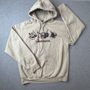 Brent Faiyaz FCK THE WORLD ITS A WASTELAND TOUR Hoodie Mens‎ Medium Gildan Tag